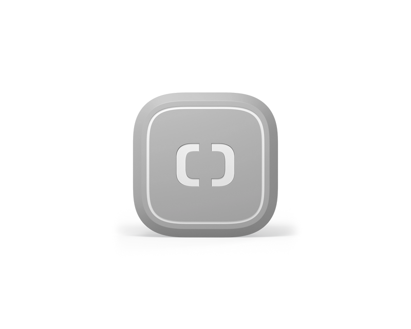 Smart Pet Tag in Rain, front view