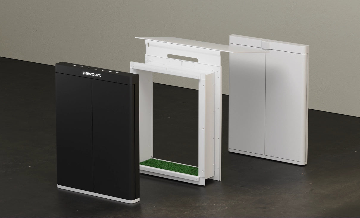 Optional Weatherproof Outdoor Door and Tunnel System